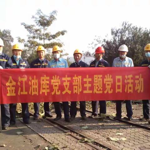 金江油库党支部：组织开展12月主题党日活动