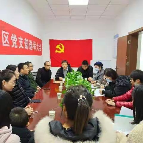 杜城街道金地西沣公元社区党支部选举大会顺利召开