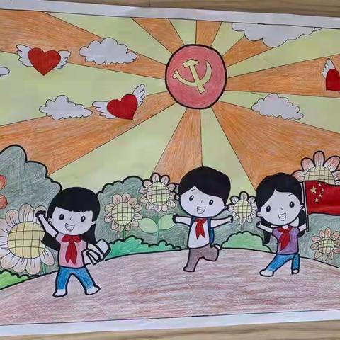 建党100周年——绘画书法比赛