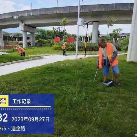 绿清公司沥林项目2023年中秋国庆双节前卫生清洁行动