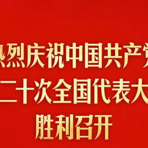 中共临沂商城外国语学校第一党支部组织全体党员集中收看二十大开幕盛况