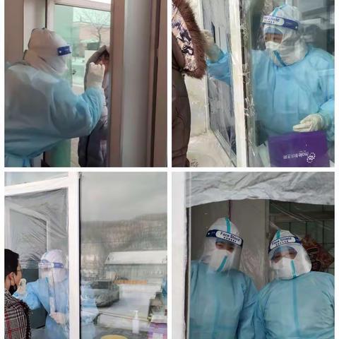 向与疫情斗争的镇村干部  医护工作者 致敬！