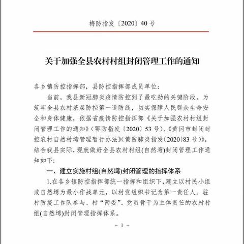 时代在召唤，疫情就是命令！洪岭村全面吹响疫情防控冲锋号——