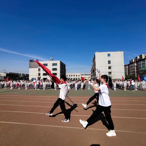 "喜迎二十大  争做好队员”郭家堡小学新队员入队仪式