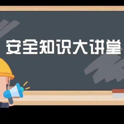 【智行幼儿园】安全教育宣传篇