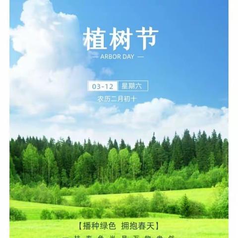 植树节-播种绿色  拥抱春天                                         小尚学校