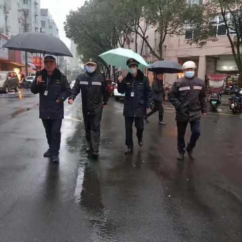 雨天继续强化瓦市菜场早市管理