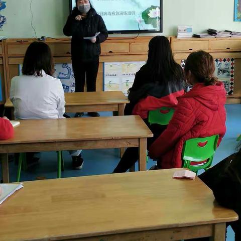 泉山区阳光雨幼儿园开学复课疫情防控应急演练