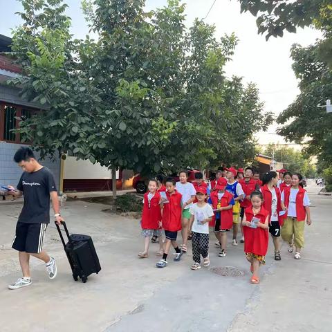 太平镇寨头村“七彩假期 快乐童年”志愿活动【一】