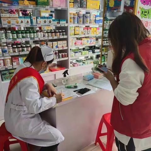 兴业街道光明社区助力“吉祥码”推广工作