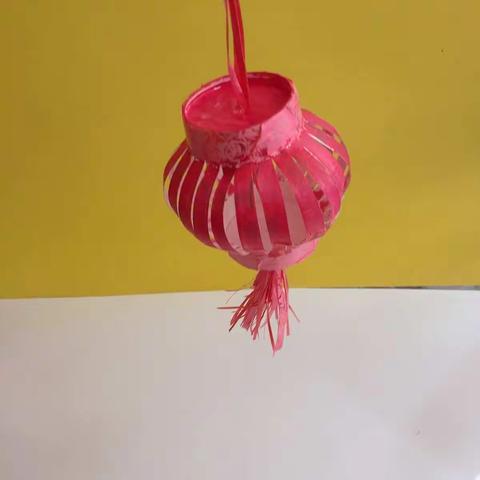 小二班手工灯笼作品