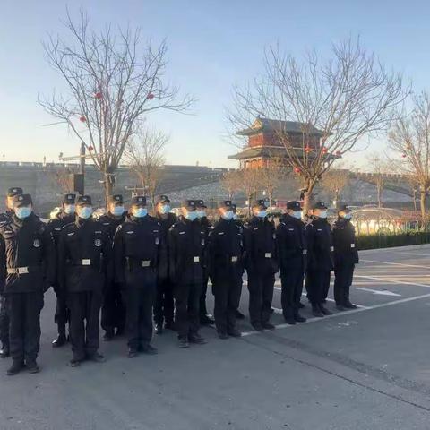 正定县特巡警大队2022年元旦期间全心全力为人民群众保驾护航