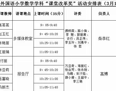 观摩名师课堂，助力课堂改革------新郑市外国语小学