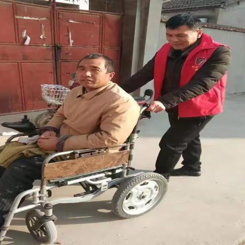 志愿服务情意浓，走访慰问暖人心
