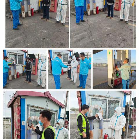 阜康片区西沟加油站保安全庆国庆
