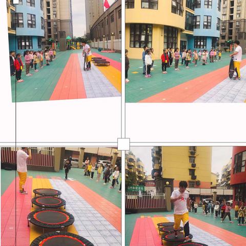 皖红启飞幼儿园大二班“体智能”活动