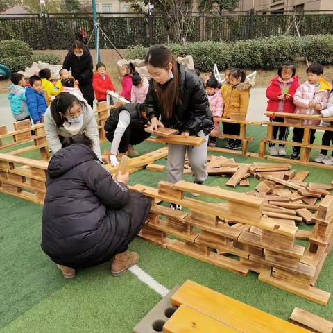 语言组拼搭作品—花溪游乐场