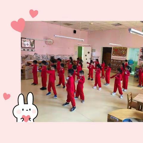 学武术  强体魄  筑精魂——大五班武术活动:功夫小子我来做