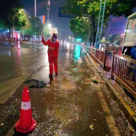 雨中文明，一言一行