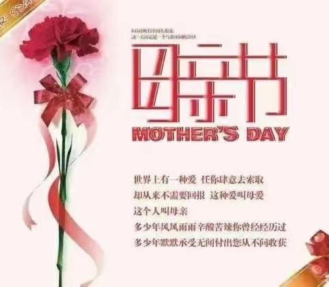 “浓情五月季  感恩母亲节”    小松树中队在行动