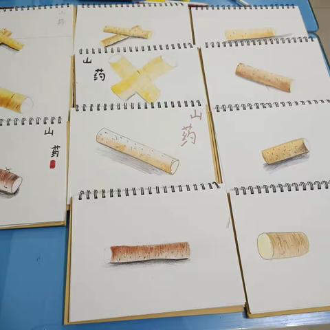 彩铅一班二班今天作品