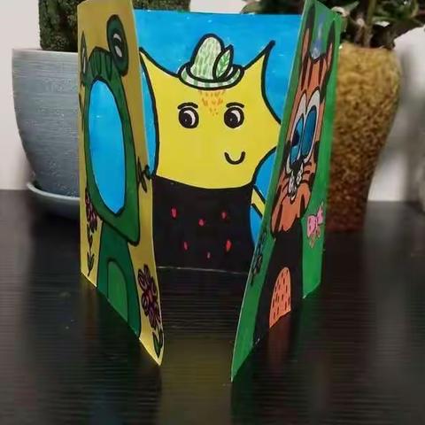 广场路英才学校趣味美术课程（二十八）活动小人书