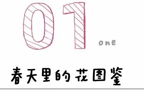 这是一份送给四二班小朋友的 春季赏花鉴图
