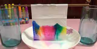 南彩一幼·科学小天地篇——小实验，大道理 之《色彩攀爬》