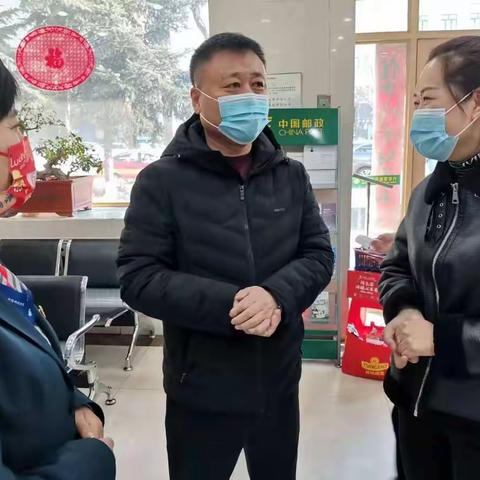 谢总带领慰问组走访慰问春节坚守岗位一线干部职工