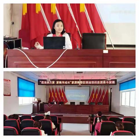 阳谷县“送法进万家 家教伴成长”家庭教育促进法培训走进金斗营镇