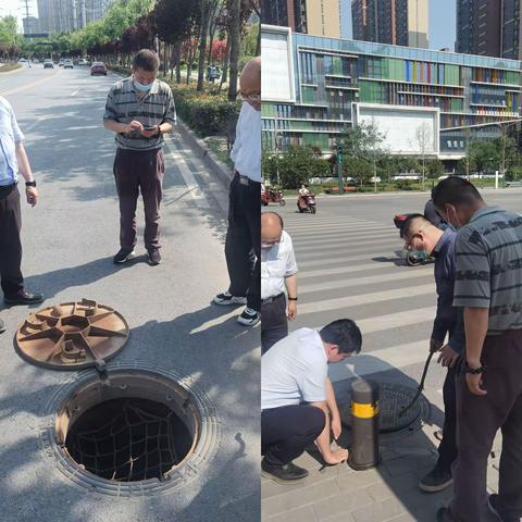 排查道路隐患，提升通行保障， —二期配套公司筑牢未移交道路安全防线