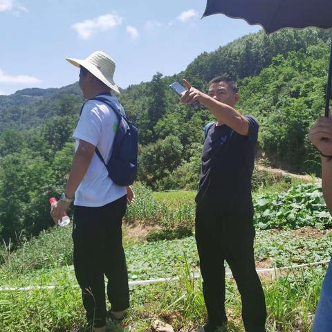 普查员李双明、张浩来月星村开展脱贫攻坚大普查工作