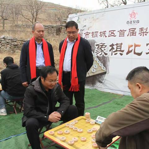 济南市钢城区首届旅游文化节——与棋为伴 赏别样梨花之美