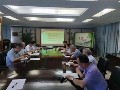 马鞍山市气象局召开第二季度党员大会暨党史学习教育专题党课