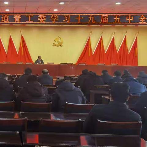 莱芜区方下街道青工委召开学习党的十九届五中全会精神专题会议