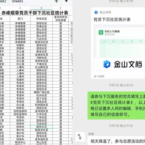 赤峰市烟草专卖局（公司）党员干部下沉社区一线助力疫情防控