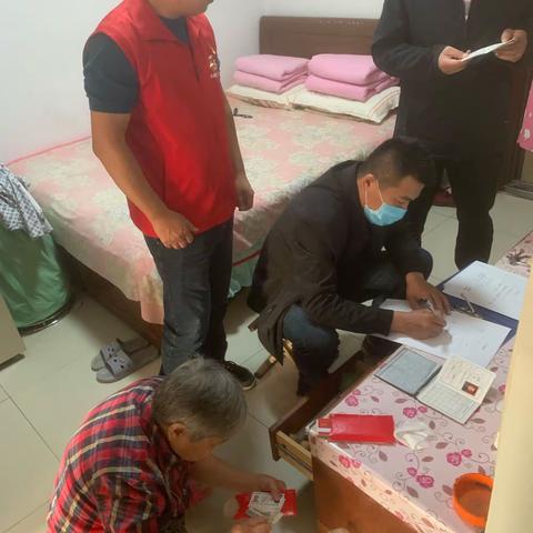 天桥区民政局走访慰问清雅居低保户