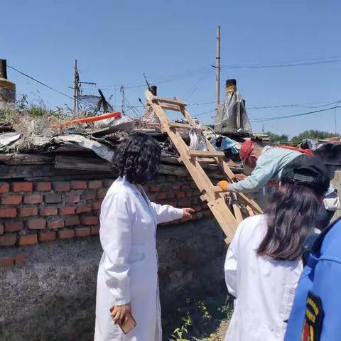 凯旋路社区：加大拆除力度   坚决杜绝非法卫星接收设备