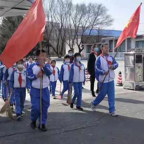 “人间四月天，育德种心田”——赵光农场学校小学部政教处4月工作纪实