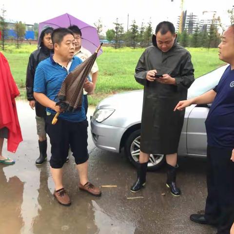 段店乡上下一心，积极应对暴雨天气，做好防汛工作