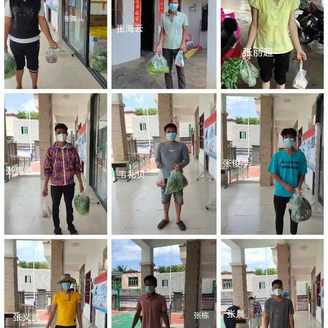 凤岭村委会给低保户、特困户、困境儿童发放“抗疫爱心包”