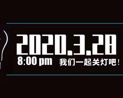 我为地球发声               ———2020地球一小时