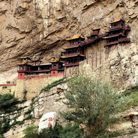 建筑之奇 恒山悬空寺