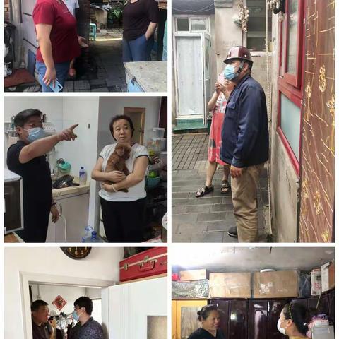 迎大雨 战高温 房管职工连续奋战