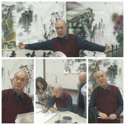 曹楊社區學校國畫山水班2019年秋學季第07课(20191029）