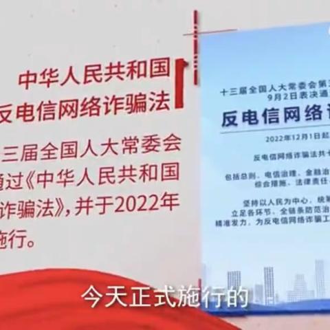 学法，守法，懂法助力天下无诈