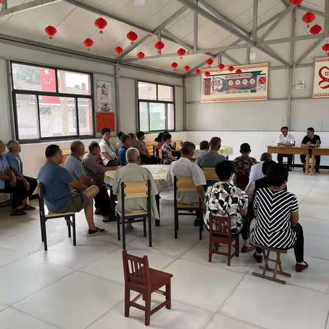 铁牛岭村2022年上半年考核工作