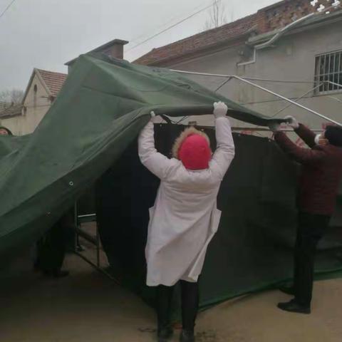 方下镇王家庄抗击疫情，全村在行动