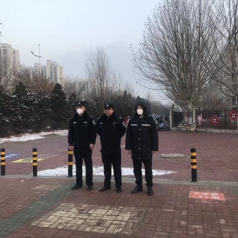 为爱护航，温情守护——南堡开发区滨海镇派出所民警护学岗工作剪影