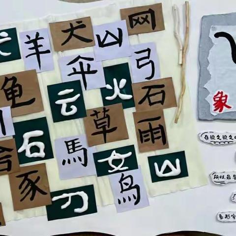 《画·说象形字》—🐾剑桥二班探索象形字主题活动🐾